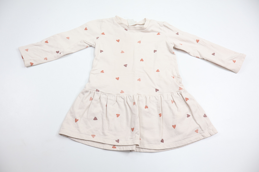 Klänning från H&M - Storlek 92 - Benvit