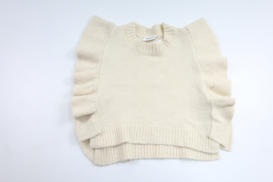 Stickad väst från Kappahl - Storlek 86/92 - Benvit