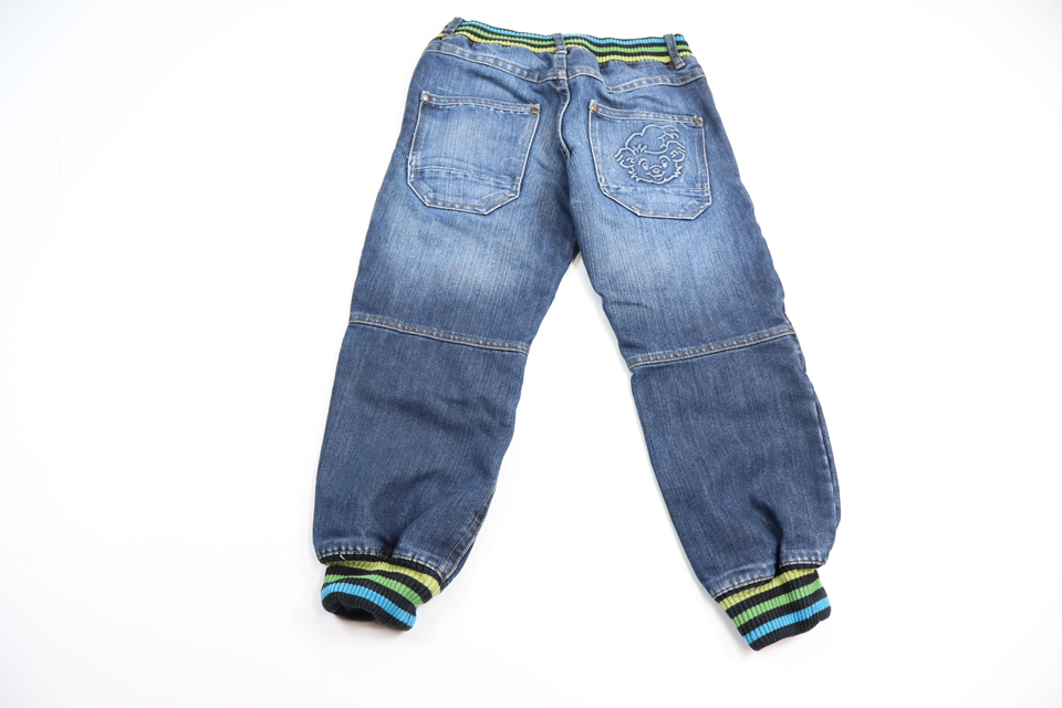 Jeansbyxor från Bamse by Lindex - Storlek 110 - Denim