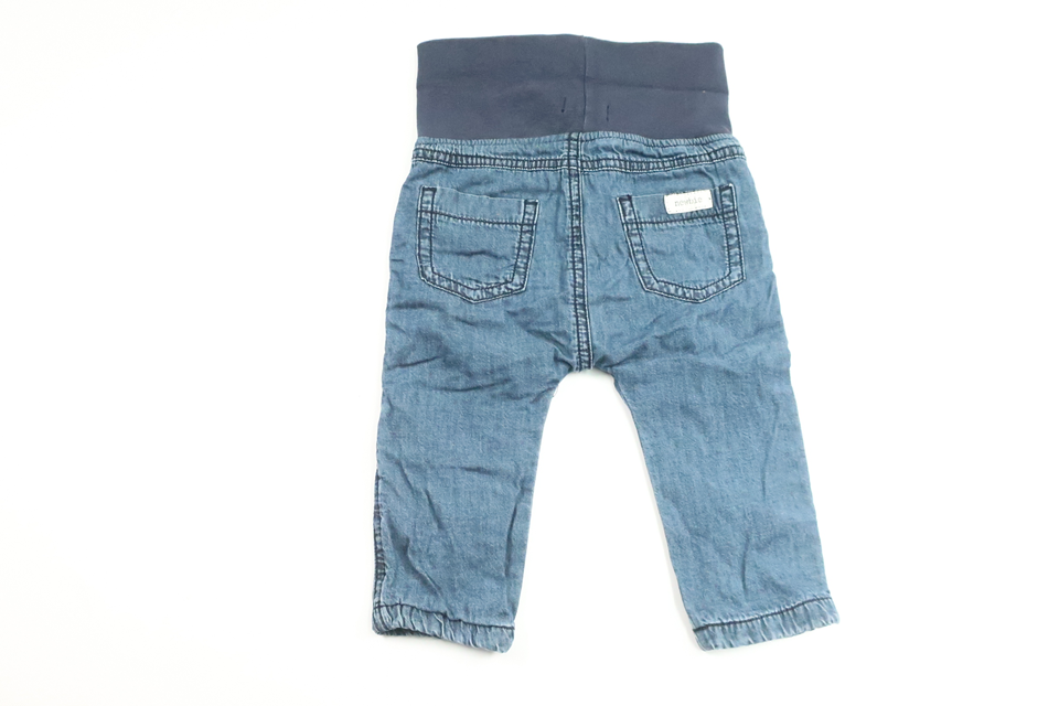 Fodrade byxor från Newbie - Storlek 62 - Denim