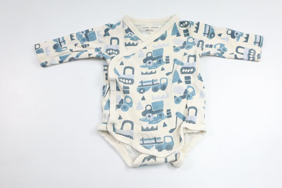 Omlottbody från Ellos - Storlek 50 - Benvit