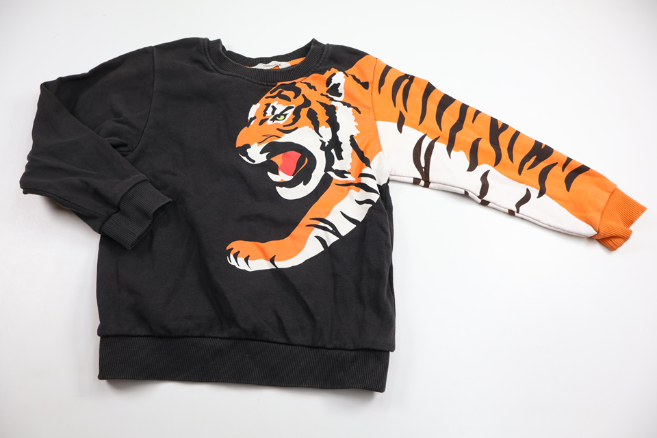 Sweatshirt från H&M - Storlek 110/116 - Grå