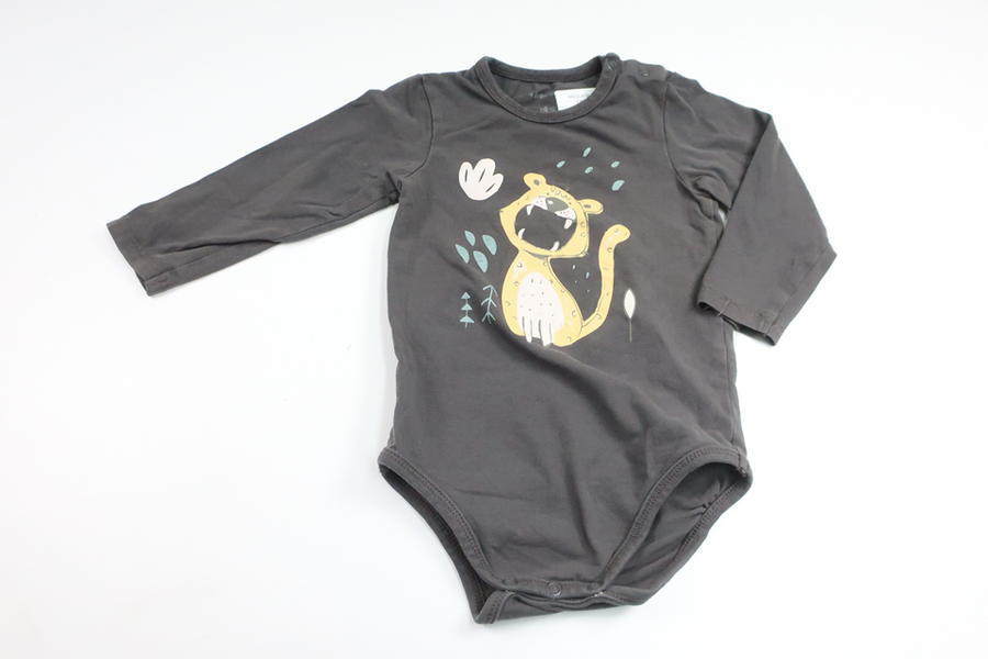 Body från Ellos - Storlek 86 - Grå