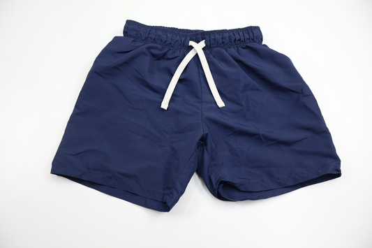 Badshorts från H&M - Storlek 110/116 - Marinblå