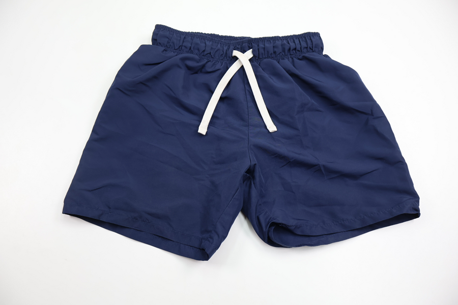 Badshorts från H&M - Storlek 110/116 - Marinblå