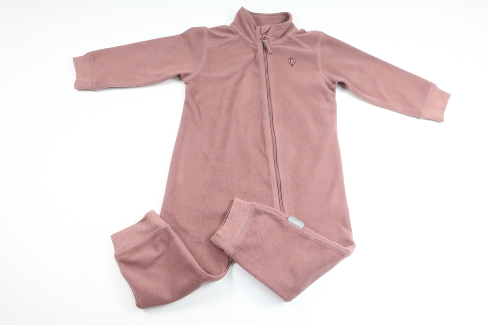 Fleeceoverall från PompdeLux - Storlek 86 - Rosa