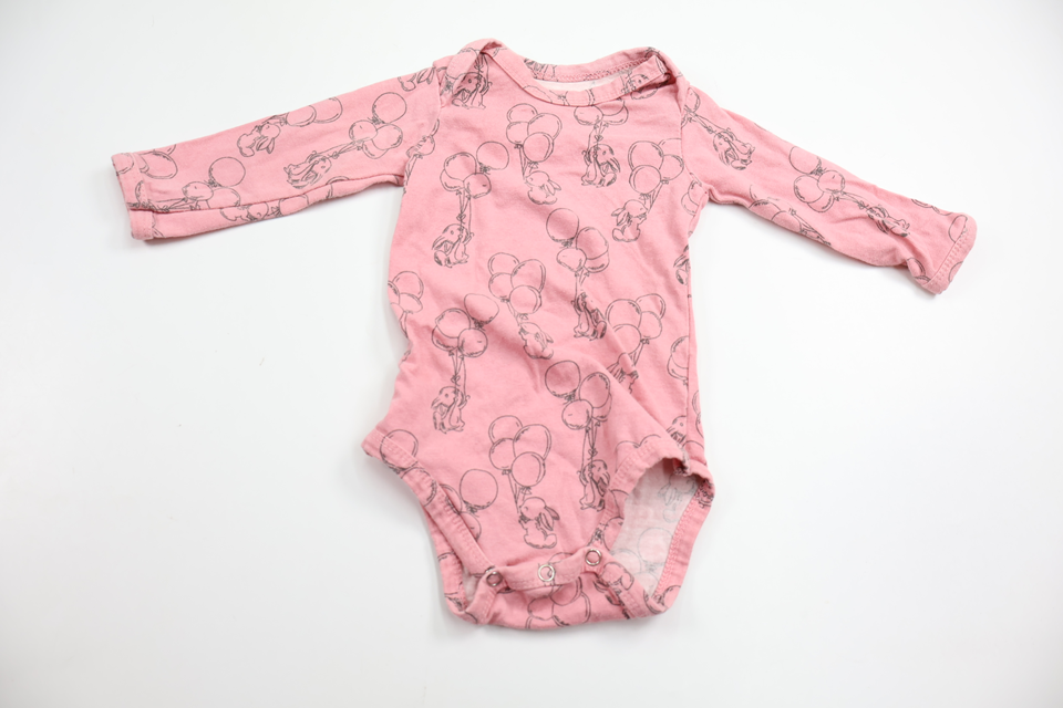 Body från Baby Basics - Storlek 62/68 - Rosa