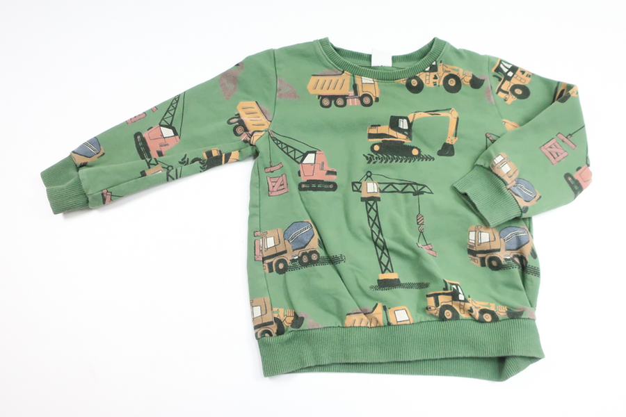 Sweatshirt från Lindex - Storlek 98 - Grön