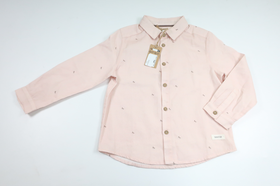 Skjorta från Newbie Limited Edition - Storlek 104 - Rosa