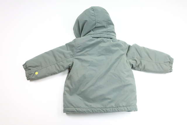 Fleecefodrad jacka från H&M - Storlek 86 - Grön