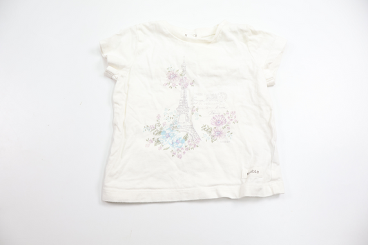 T-shirt från Newbie - Storlek 68 - Vit