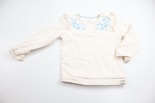 Sweatshirt från C&A - Storlek 92 - Vit