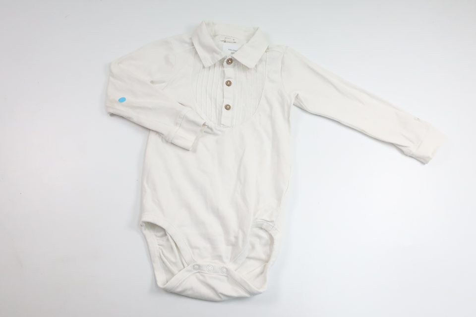 Body från Newbie - Storlek 86 - Vit