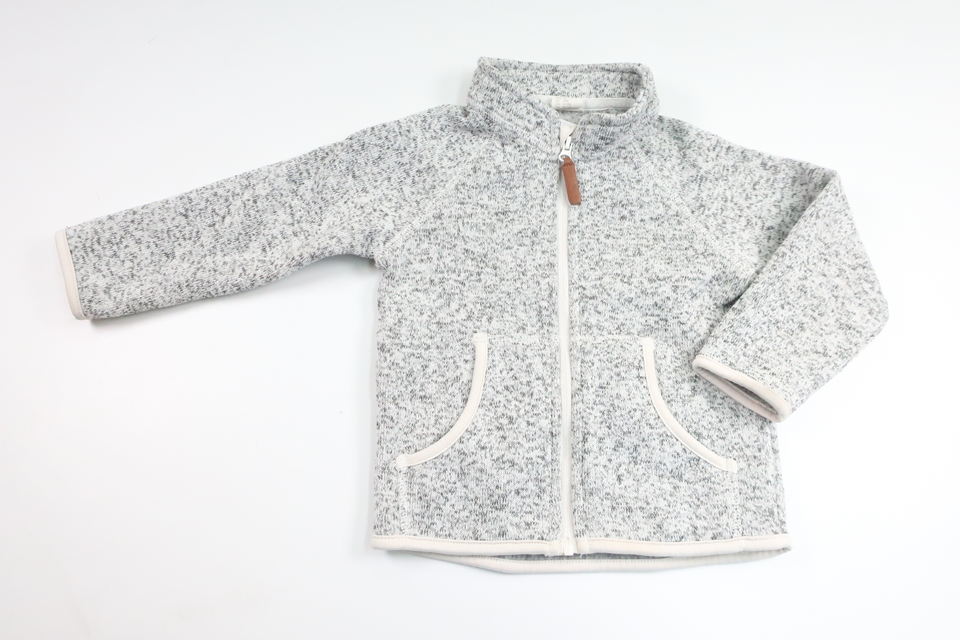 Fleecejacka från H&M - Storlek 80 - Grå