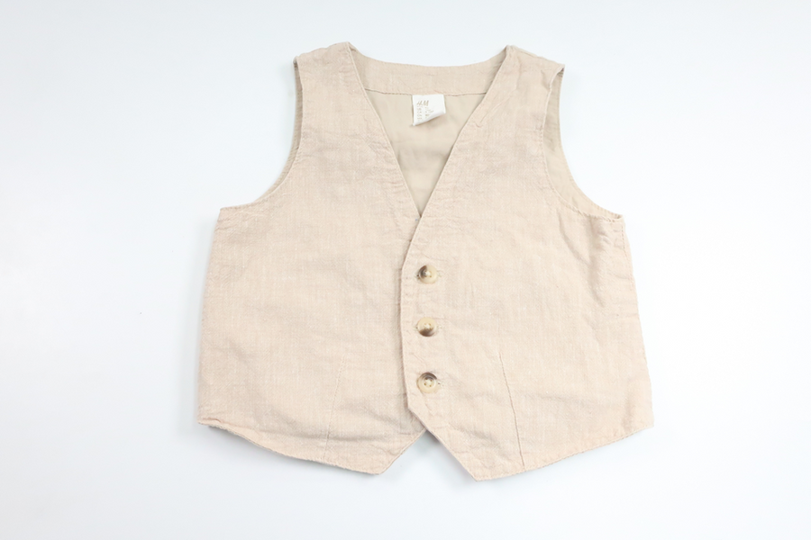 Kostymväst från H&M - Storlek 80 - Beige