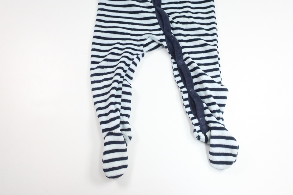 Pyjamas i fleece från Lupilu - Storlek 74/80 - Vit