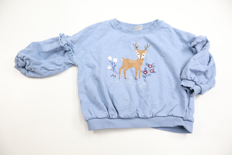 Sweatshirt från Lindex - Storlek 104 - Blå