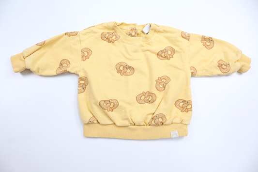 Sweatshirt från Lindex - Storlek 68 - Gul