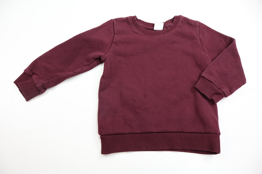 Sweatshirt från Lindex - Storlek 92 - Vinröd
