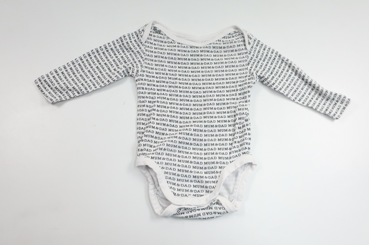 Body från H&M - Storlek 56 - Vit