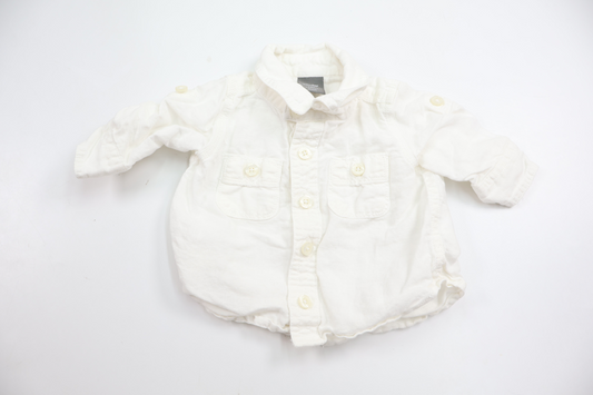 Skjorta från Baby GAP - Storlek 56/62 - Vit