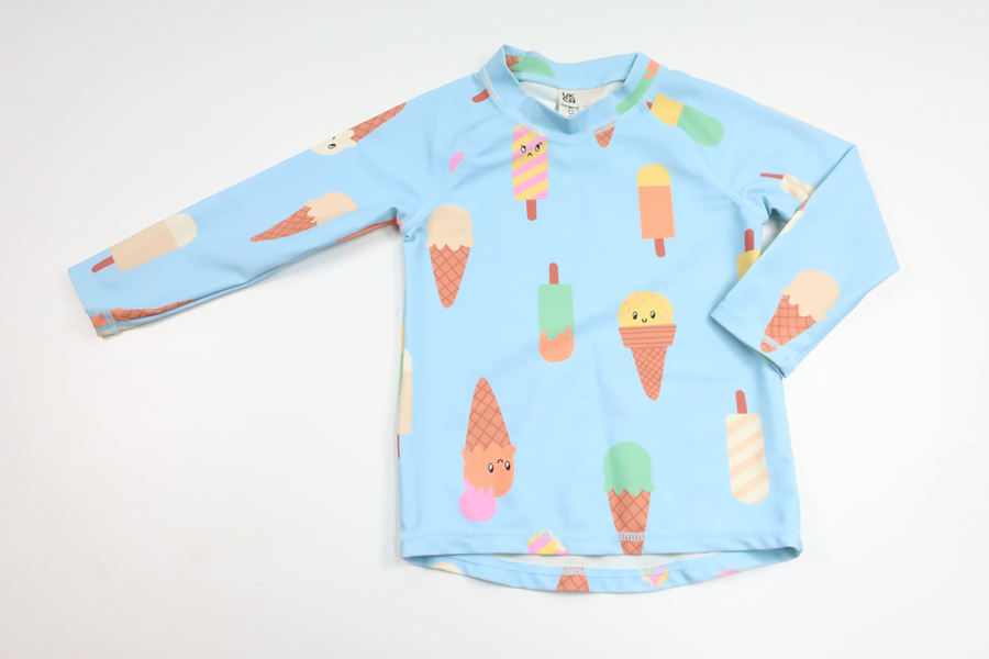 UV-tröja från Lindex - Storlek 86/92 - Blå