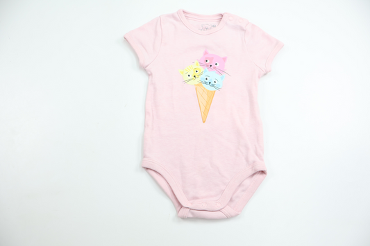 Body från Petite Mini - Storlek 62 - Rosa