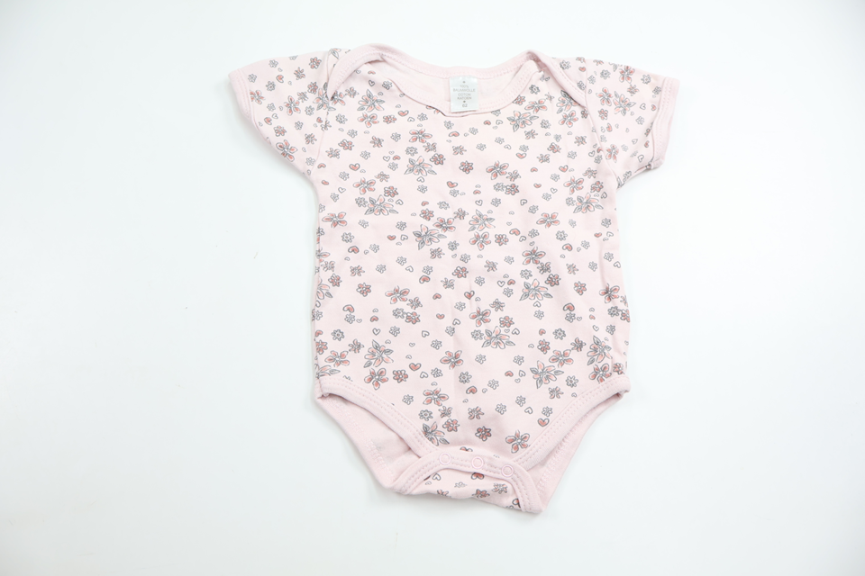 Blommig body från Okänt - Storlek 62 - Rosa