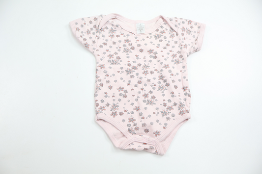 Blommig body från Okänt - Storlek 62 - Rosa