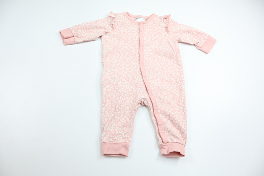 Blommig pyjamas från H&M - Storlek 62 - Rosa
