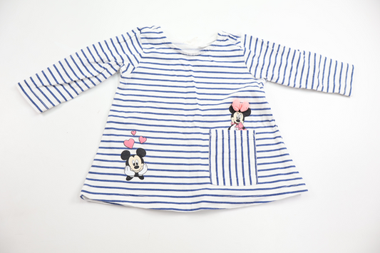Klänning med Mimmi från H&M - Storlek 62 - Vit