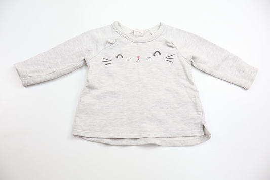 Sweatshirt från H&M - Storlek 68 - Grå