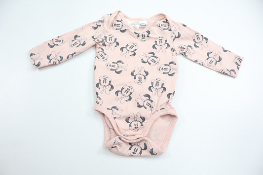Body med Mimmi från H&M - Storlek 62 - Rosa