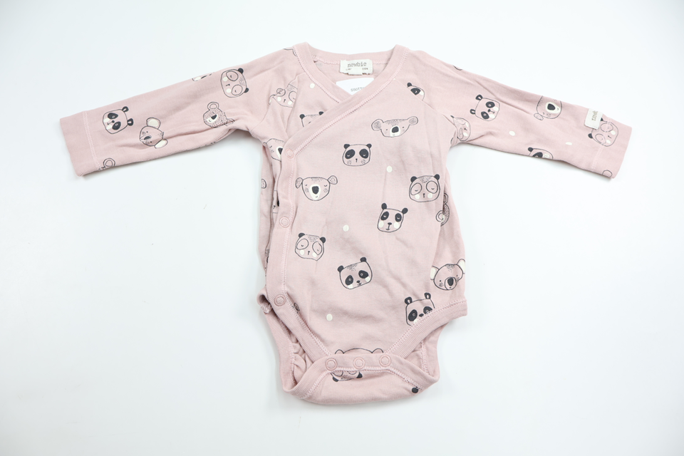 Omlottbody från Newbie Limited Edition - Storlek 62 - Rosa