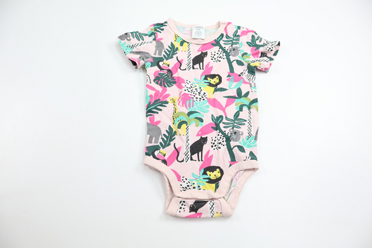 Body från Lindex - Storlek 62 - Rosa