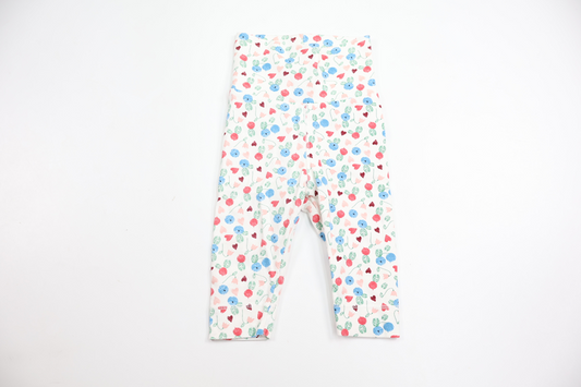 Blommiga byxor från H&M - Storlek 56 - Vit
