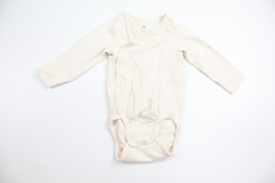 Omlottbody från H&M - Storlek 62 - Vit