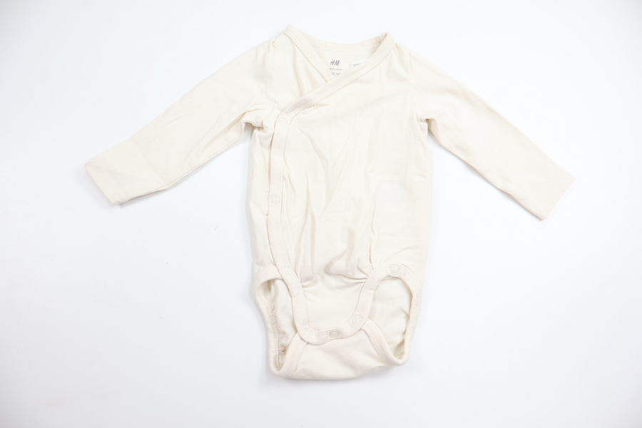 Omlottbody från H&M - Storlek 62 - Vit