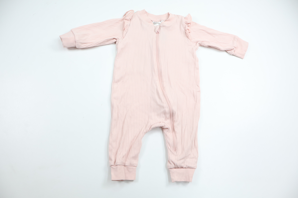Ribbad pyjamas från H&M - Storlek 62 - Rosa