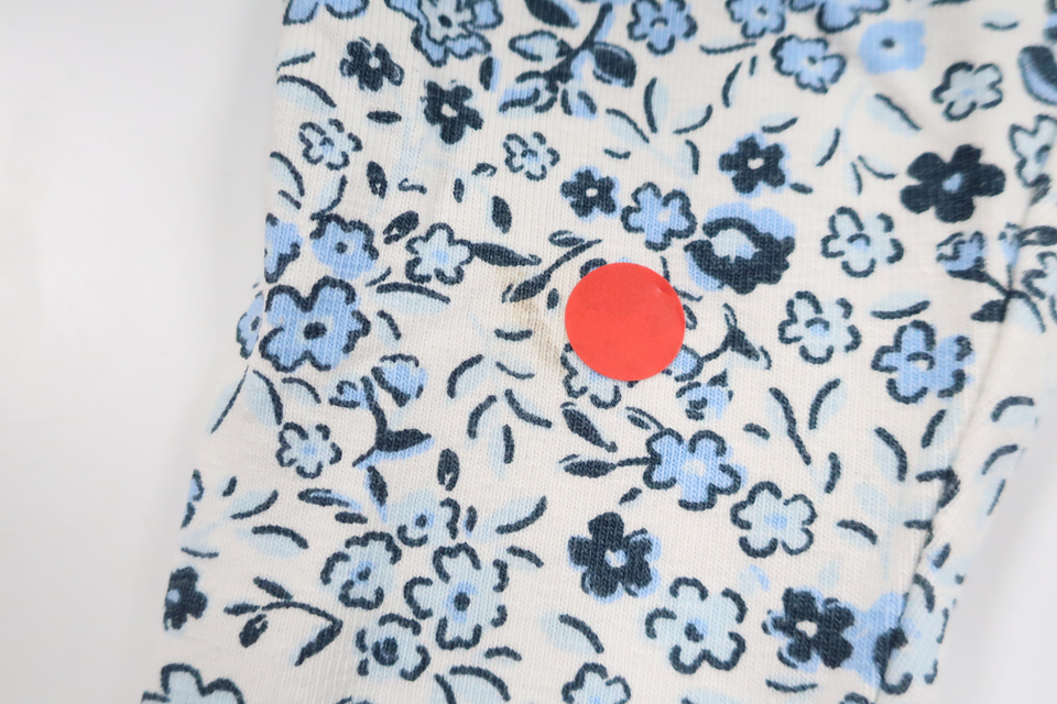 Blommiga leggings från Primark - Storlek 68/74 - Vit