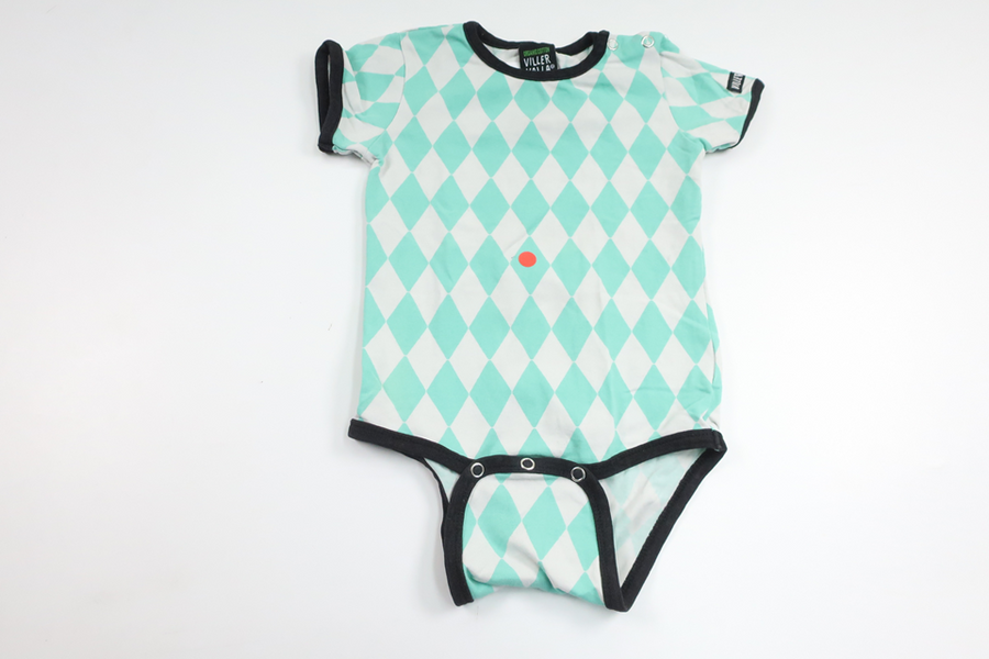 Body från Villervalla - Storlek 80 - Blå