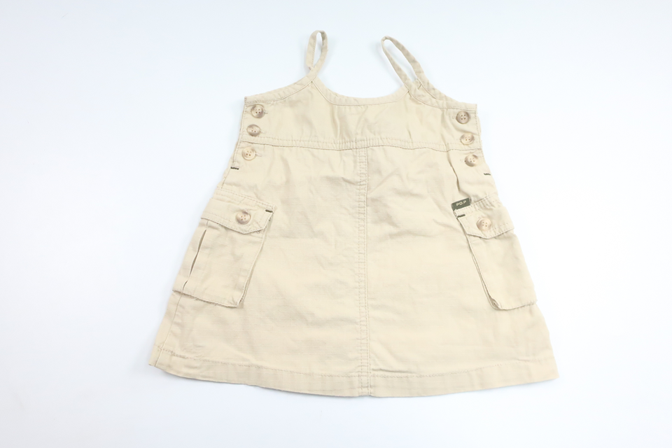 Klänning från Polarn o. Pyret - Storlek 74/80 - Beige