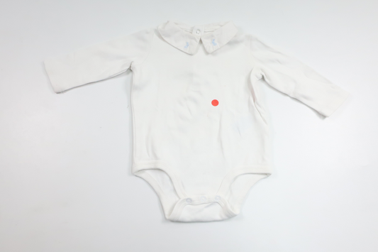 Body från Ralph Lauren - Storlek 62/68 - Vit