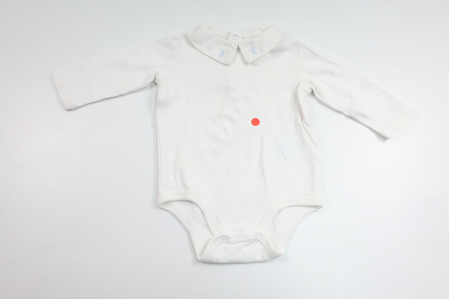 Body från Ralph Lauren - Storlek 62/68 - Vit