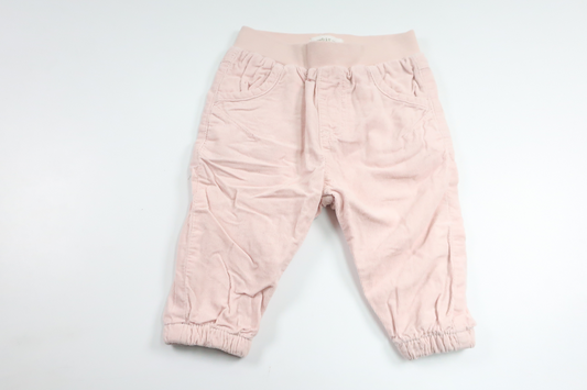 Fodrade byxor från Newbie - Storlek 68 - Rosa