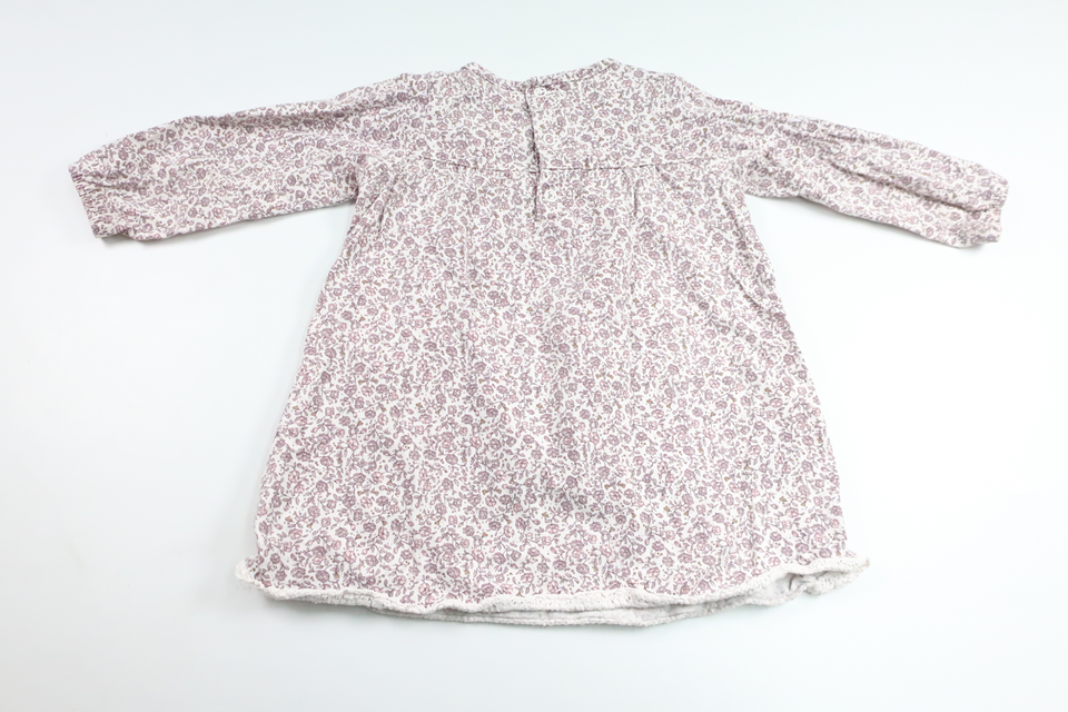 Blommig klänning från Newbie - Storlek 86 - Lila