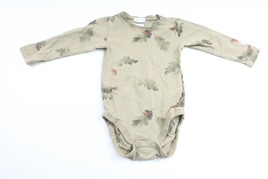 Body från Newbie - Storlek 74 - Grön