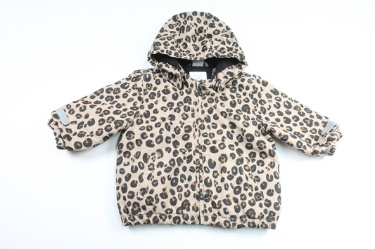 Fleecefodrad skaljacka från Lindex - Storlek 74 - Beige