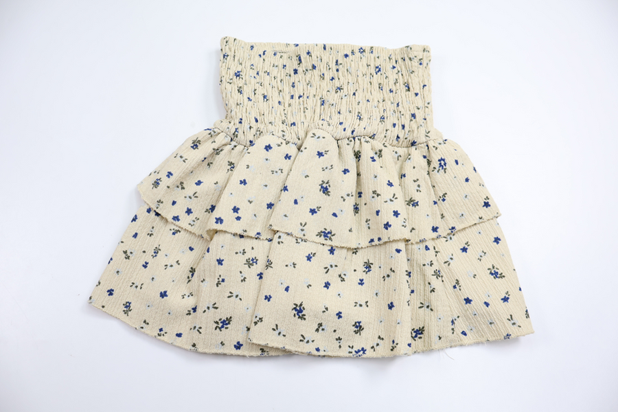 Blommig kjol från Zara - Storlek 116 - Beige