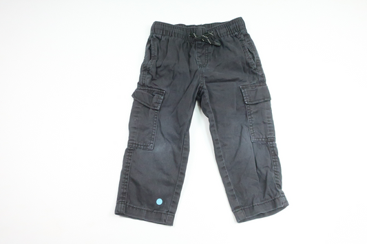 Cargobyxor från H&M - Storlek 86/92 - Svart